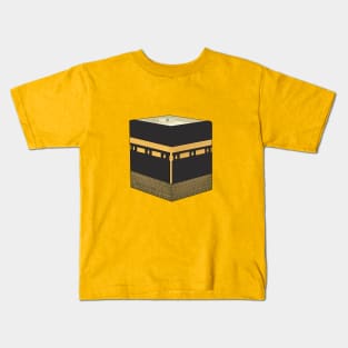 Kaaba - الكعبة - the Kaabah Hand Drawn Kids T-Shirt